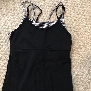 GapFit Workout Shirt Camisole Sports Bra Set Small